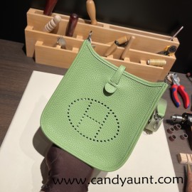 HERMES TPM Mini Evelyn Clemence 0M/Chai GoldHardware