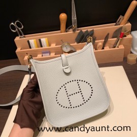 HERMES TPM Mini Evelyn Clemence 2S/ Sesame  