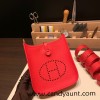 HERMES TPM Mini Evelyn Clemence 08 /Blue Pale SilverHardware