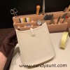 HERMES TPM Mini Evelyn Clemence 18 /Étoupe Grey SilverHardware