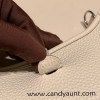 HERMES TPM Mini Evelyn Clemence 18 /Étoupe Grey SilverHardware