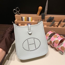 HERMES TPM Mini Evelyn Clemence S3/Rouge Cœur GoldHardware