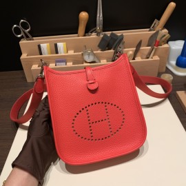 HERMES TPM Mini Evelyn Clemence 37/Gold SilverHardware