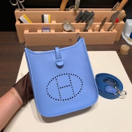 HERMES TPM Mini Evelyn Clemence U5 /Rose Lipstick GoldHardware