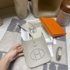 HERMES TPM Mini Evelyn Clemence 08/Blue Pale