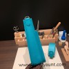  Hermes Evelyn 29cm Clemence 18 7F /Blue Paon Silver Hardware