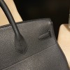 HAC 40x45 Togo Black  Full Handmade