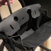 HAC 40x45 Togo Black  Full Handmade