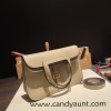 25cm Halzan CLEMENCE  TC  S2/ Trench &  18/Étoupe Grey Gold Hardware  Full Handmade