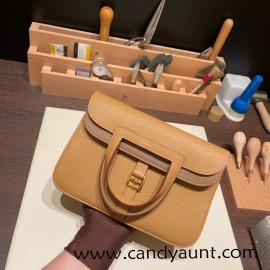 25cm Halzan CLEMENCE  TC  4b Biscuit  Gold Hardware  Full Handmade