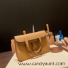 25cm Halzan CLEMENCE  TC  4b Biscuit  Gold Hardware  Full Handmade