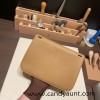 25cm Halzan CLEMENCE  TC  4B Biscuit &  D0 /Beige de Weimar  Gold Hardware  Full Handmade