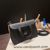25cm Halzan CLEMENCE  TC  89/ Black (Noir)   Silver Hardware  Full Handmade