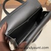 25cm Halzan CLEMENCE  TC  89/ Black (Noir)   Silver Hardware  Full Handmade