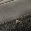 25cm Halzan CLEMENCE  TC  89/Black (Noir)  Gold Hardware Full Handmade