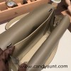 25cm Halzan CLEMENCE  TC  S2 Trench &  18/Étoupe Grey Gold Hardware Full Handmade