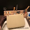 25cm Halzan CLEMENCE  TC  S2 Trench &  18/Étoupe Grey Gold Hardware Full Handmade