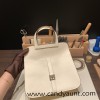 25cm Halzan CLEMENCE  TC  I2 /Nata &  2S/ Sesame   Silver Hardware   Full Handmade