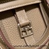 25cm Halzan CLEMENCE  TC  18/Étoupe Grey   Silver Hardware   Full Handmade
