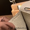 31cm Halzan CLEMENCE  TC  M8 Gris Asphalt   Silver Hardware  Full Handmade