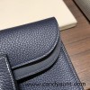 31cm Halzan  Barenia  2Z Blue nuit   Silver Hardware   Full Handmade