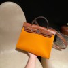 hebag 31 2WAY Herbag Zip 31 Twill Ash Canvas Material  Apricot  Full Handmade