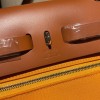 hebag 31 2WAY Herbag Zip 31 Twill Ash Canvas Material  Apricot  Full Handmade