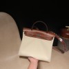 hebag 31 2WAY Herbag Zip 31 Twill Ash Canvas Material  Beige   Full Handmade