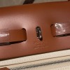 hebag 31 2WAY Herbag Zip 31 Twill Ash Canvas Material  Beige   Full Handmade