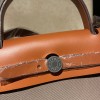 hebag 31 2WAY Herbag Zip 31 Twill Ash Canvas Material  Étoupe Grey  Full Handmade