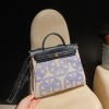 hebag 31 2WAY Herbag Zip 31 Twill Ash Canvas Material  Full Handmade