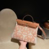 hebag 31 2WAY Herbag Zip 31 Twill Ash Canvas Material  Full Handmade
