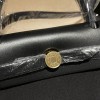 hebag 31 2WAY Herbag Zip 31 Twill Ash Canvas Material  89 Black   Full Handmade