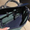 hebag 31 2WAY Herbag Zip 31 Twill Ash Canvas Material  Full Handmade