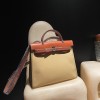 hebag 31 2WAY Herbag Zip 31 Twill Ash Canvas Material  Full Handmade