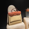 hebag 31 2WAY Herbag Zip 31 Twill Ash Canvas Material  Full Handmade