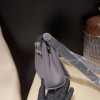 85/Ardoise   Shoulder Bag Halzan Zip MiniSilver HardwareSilver Hardware  Full Handmade
