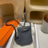  kelly ケリー ダブルショルダーバッグ Kelly jump スイフト swift H0 サモングレー（Haze Grey） シルバー金具  ダブルショルダーバッグ 