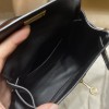  kelly ケリー ダブルショルダーバッグ 【入荷】Kelly jump スイフト swift 89/Black (Noir) ブラック シルバー金具  ダブルショルダーバッグ 