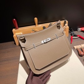 Jypsiere 28  Clemence 18/Étoupe Grey (Étoupe)   Silver Hardware  Full Handmade