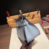 Jypsiere 28  Clemence J7/Blue Lin   Silver Hardware Full Handmade
