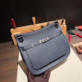Jypsiere 28  Clemence 2Z/Blue nuit  Silver Hardware  Full Handmade