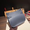 Jypsiere 28  Clemence 2Z/Blue nuit  Silver Hardware  Full Handmade