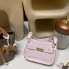 【jypsiere mini】  09 Mauve Pale Gold Hardware Fully Hand-Stitched 