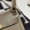 【jypsiere mini】  18/Étoupe Grey Gold Hardware  Fully Hand-Stitched 