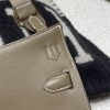 【jypsiere mini】  18/Étoupe Grey Gold Hardware  Fully Hand-Stitched 