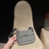【jypsiere mini】 0L/Gris Meyer Silver Hardware  Fully Hand-Stitched 