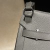【jypsiere mini】 0L/Gris Meyer Silver Hardware  Fully Hand-Stitched 