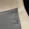 【jypsiere mini】 0L/Gris Meyer Silver Hardware  Fully Hand-Stitched 