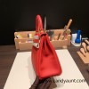 25cm Kelly  25 Togokelly 25cm togo  S3/Rouge Cœur  Gold Hardware Full Handmade